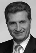 Der Ministerpräsident des Landes Baden-Württemberg Günther H. Oettinger